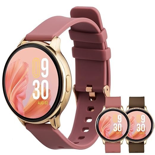 Vibez by Lifelong Smartwatch for Women | Bluetooth Calling | HD Display | Emerald (VBSWW27)